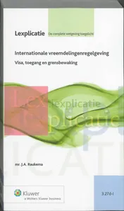 Omslag van Internationale vreemdelingenregelgeving