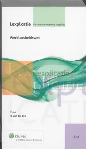 Omslag van Werkloosheidswet