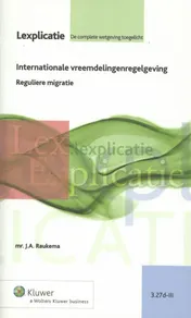 Omslag van Internationale vreemdelingenregelgeving