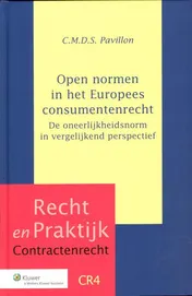 Omslag van Open normen in het Europees consumentenrecht