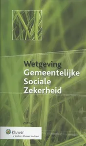 Omslag van Wetgeving Gemeentelijke Sociale Zekerheid