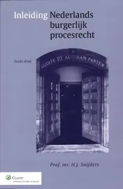 Omslag van Inleiding Nederlands burgerlijk procesrecht