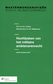 Omslag van Hoofdzaken van het militaire ambtenarenrecht