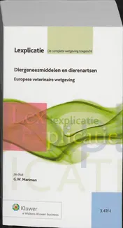 Omslag van Diergeneesmiddelen en dierenartsen