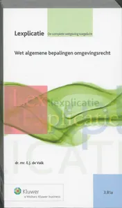 Omslag van Wet algemene bepalingen omgevingsrecht