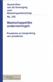 Omslag van Maatschappelijke ondernemingen