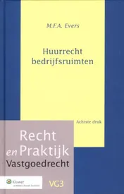 Omslag van Huurrecht bedrijfsruimten