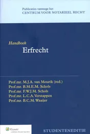 Omslag van Handboek erfrecht
