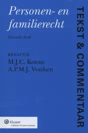 Omslag van Personen- en familierecht