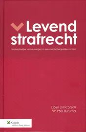 Omslag van Levend strafrecht