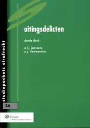 Omslag van Uitingsdelicten
