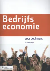 Omslag van Bedrijfseconomie voor beginners