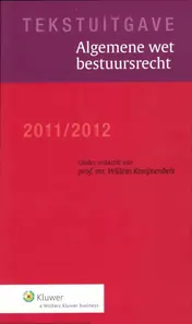 Omslag van Tekstuitgave 2011/2012 Algemene wet bestuursrecht