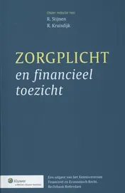 Omslag van Zorgplicht en financieel toezicht