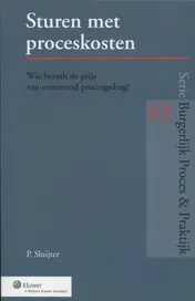 Omslag van Sturen met proceskosten