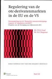 Omslag van Regulering van de otc-derivatenmarkten in de EU en de VS