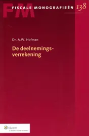 Omslag van De deelnemingsverrekening