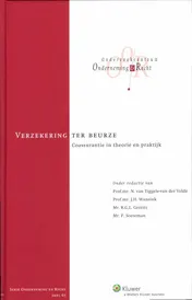 Omslag van Verzekering ter beurze, coassurantie in theorie en praktijk