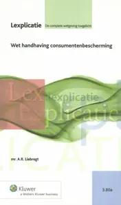Omslag van Wet handhaving consumentenbeschermning