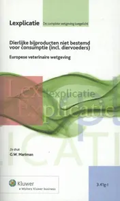 Omslag van Dierlijke bijproducten niet bestemd voor consumptie (incl. diervoeders)