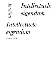 Omslag van Intellectuele eigendom