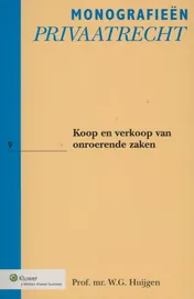 Omslag van Koop en verkoop van onroerende zaken