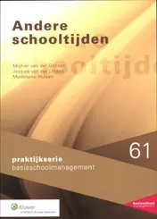 Omslag van Andere schooltijden