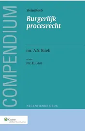 Omslag van Compendium van het burgerlijk procesrecht