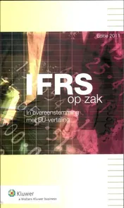 Omslag van IFRS op zak
