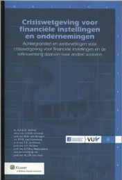 Omslag van Crisiswetgeving voor de financiële instellingen en ondernemingen