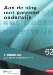 Omslag van Aan de slag met passend onderwijs