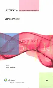 Omslag van Kernenergiewet