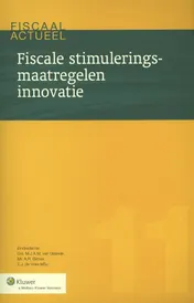 Omslag van Fiscale stimuleringsmaatregelen innovatie