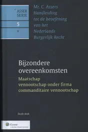 Omslag van Maatschap, vennootschap onder firma, commanditaire vennootschap