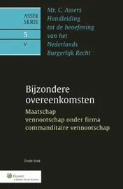Omslag van Maatschap, vennootschap onder firma, commanditaire vennootschap