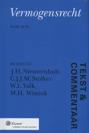 Omslag van Tekst & commentaar: vermogensrecht