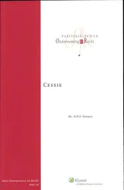 Omslag van Cessie