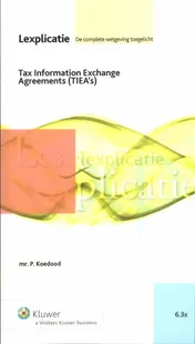 Omslag van Tax information exchange agreement