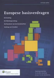 Omslag van Europese basisverdragen