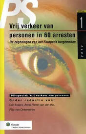 Omslag van Vrij verkeer van personen in 60 arresten