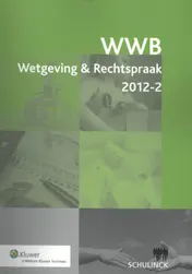 Omslag van WWB wetgeving & rechtspraak