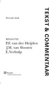 Omslag van Tekst & Commentaar Arbeidsrecht