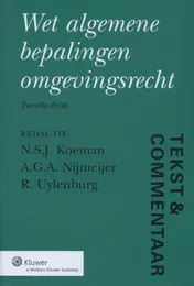 Omslag van Wet algemene bepalingen omgevingsrecht