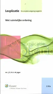Omslag van Wet op de ruimtelijke ordening