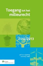 Omslag van Toegang tot het milieurecht