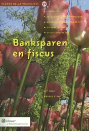 Omslag van Banksparen en fiscus