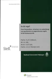 Omslag van In de regel