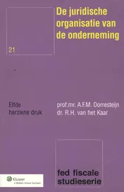 Omslag van De juridische organisatie van de onderneming