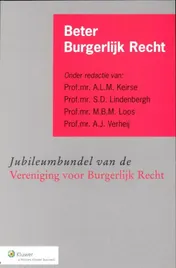 Omslag van Beter burgerlijk recht