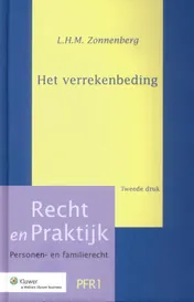 Omslag van Het verrekenbeding